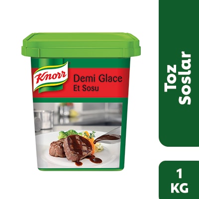 Knorr Demi Glace Et Sosu 1KG - Her defasında aynı lezzete kolayca ulaşmanızı sağlar.